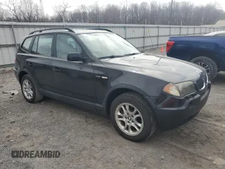 2004 BMW X3 2.5i with VIN WBXPA73434WB29992, listed as a Copart auction lot 48790005 with 175,855 mi miles and Salvage Title. Bid and sale history available at carsss.com. Image 4.