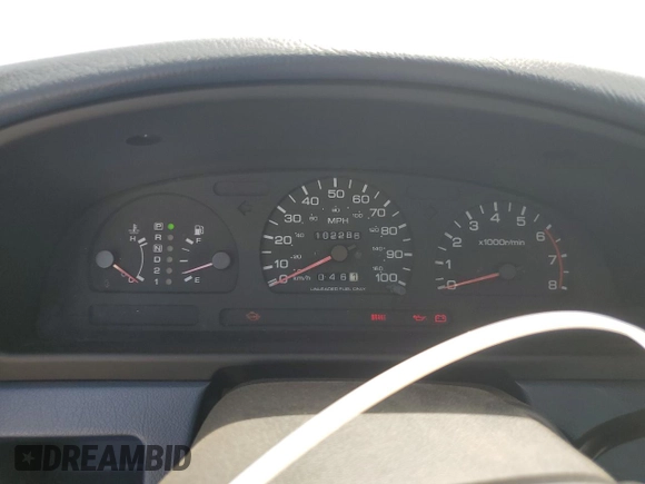 1995 Nissan Frontier with VIN 1N6SD11S1SC325337, listed as a Copart auction lot 49730305 with 102,286 mi miles and Clean title. Bid and sale history available at DreamBid. Image 9.