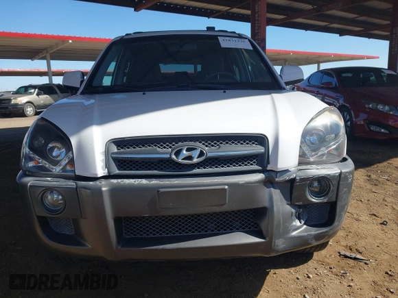 2006 Hyundai Tucson GLS with VIN KM8JN12D16U332117, listed as a IAAI auction lot 41831236 with 160,557 mi miles. Bid and sale history available at carsss.com. Image 12.
