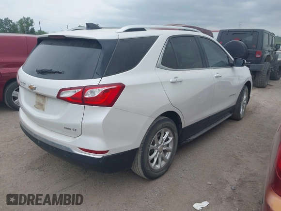 2018 Chevrolet Equinox LT z VIN 2GNAXSEV1J6153745, wystawiony jako IAAI lot #42018578 z przebiegiem 111 619 mil mil oraz . Historia ofert i sprzedaży dostępna na DreamBid. Obrazek 4.