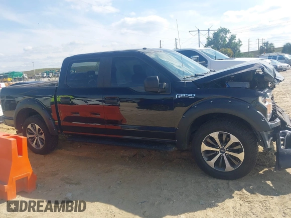 2019 Ford F-150 XL with VIN 1FTEW1C51KFB59272, listed as a IAAI auction lot 41620215 with 132,134 mi miles and . Bid and sale history available at DreamBid. Image 13.