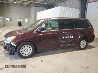 2010 Honda Odyssey LX with VIN 5FNRL3H25AB059621, listed as a Copart auction lot 61354405 with Not provided miles and Salvage title. Bid and sale history available at DreamBid. Image 1.