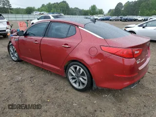 2015 Kia Optima SX Turbo with VIN 5XXGR4A60FG394038, listed as a Copart auction lot 54554755 with 141,410 mi miles and Salvage title. Bid and sale history available at DreamBid. Image 2.
