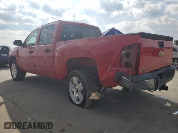 2007 Chevrolet Silverado 1500 LT w/1LT with VIN 3GCEC13J37G524076, listed as a Copart auction lot 44520955 with 116,603 mi miles and Salvage Title. Bid and sale history available at carsss.com. Image 2.