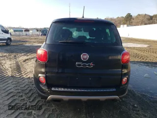 2014 FIAT 500L Trekking with VIN ZFBCFADH0EZ007862, listed as a Copart auction lot 42146165 with 86,392 mi miles and Salvage Title. Bid and sale history available at DreamBid. Image 6.