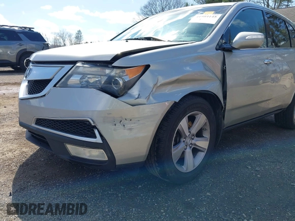 2013 Acura MDX with VIN 2HNYD2H27DH514352, listed as a IAAI auction lot 41984145 with 150,816 mi miles. Bid and sale history available at carsss.com. Image 6.