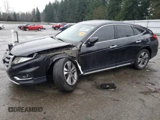 2014 Honda Crosstour EX-L with VIN 5J6TF2H53EL003823, listed as a Copart auction lot 84460844 with 168,391 mi miles and Salvage Title. Bid and sale history available at carsss.com. Image 1.