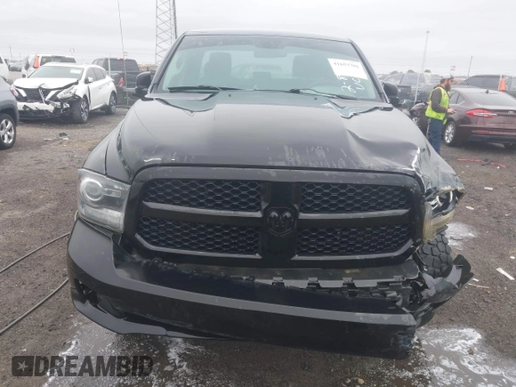 2014 Ram 1500 Express with VIN 1C6RR7FT9ES375363, listed as a IAAI auction lot 41653702 with 153,240 mi miles. Bid and sale history available at carsss.com. Image 6.