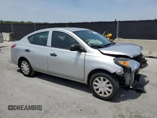 2015 Nissan Versa SV with VIN 3N1CN7APXFL835511, listed as a Copart auction lot 54105085 with 168,382 mi miles and Salvage Title. Bid and sale history available at carsss.com. Image 4.