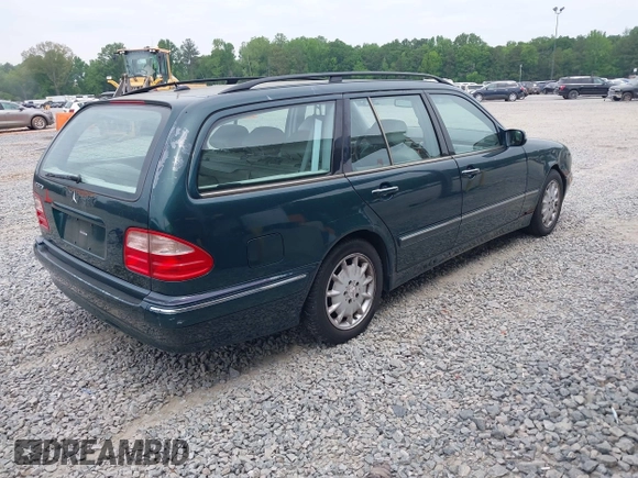 2002 Mercedes-Benz E-Class with VIN WDBJH65J12B462834, listed as a IAAI auction lot 42086848 with 190,720 mi miles. Bid and sale history available at carsss.com. Image 4.