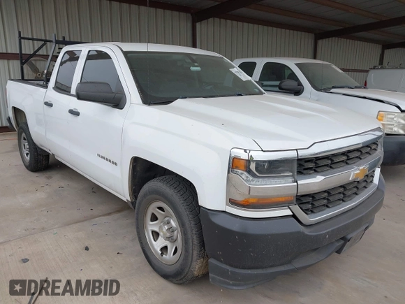 2018 Chevrolet Silverado 1500 Work Truck with VIN 1GCRCNEH4JZ374697, listed as a IAAI auction lot 41903522 with 231,638 mi miles. Bid and sale history available at carsss.com. Image 1.