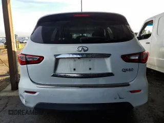 2014 Infiniti QX60 with VIN 5N1AL0MN7EC529772, listed as a Copart auction lot 85780664 with 138,426 mi miles and Salvage Title. Bid and sale history available at carsss.com. Image 6.