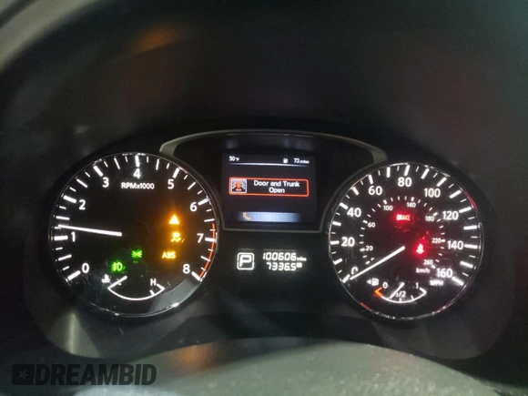 2015 Nissan Altima S with VIN 1N4AL3APXFN883907, listed as a Copart auction lot 51330585 with 100,606 mi miles and Salvage Title. Bid and sale history available at DreamBid. Image 9.