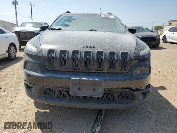 2014 Jeep Cherokee Latitude with VIN 1C4PJLCS9EW300912, listed as a Copart auction lot 50382215 with 154,970 mi miles and Salvage Title. Bid and sale history available at carsss.com. Image 5.