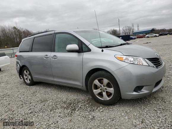 2013 Toyota Sienna LE AAS with VIN 5TDKK3DC6DS294841, listed as a Copart auction lot 48464505 with 278,516 mi miles and Salvage Title. Bid and sale history available at carsss.com. Image 4.