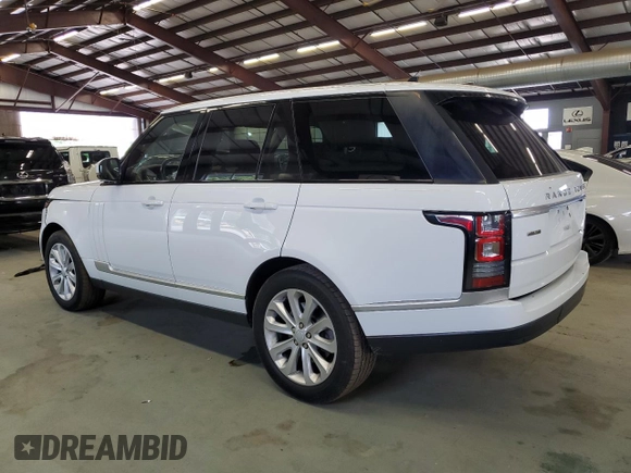 2016 Land Rover Range Rover HSE with VIN SALGS2KF3GA274375, listed as a Copart auction lot 61785545 with 100,519 mi miles and Clean title. Bid and sale history available at DreamBid. Image 2.