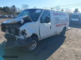 2011 Ford Econoline Cargo Van Recreational with VIN 1FTNE2EW6BDA44841, listed as a IAAI auction lot 40803565 with 268,523 mi miles. Bid and sale history available at carsss.com. Image 18.