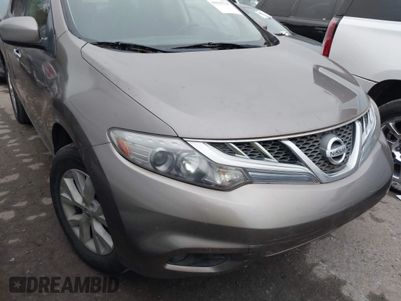 2011 Nissan Murano SL with VIN JN8AZ1MU6BW056073, listed as a IAAI auction lot 41515718 with 141,701 mi miles and . Bid and sale history available at DreamBid. Image 1.