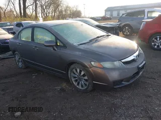 2009 Honda Civic EX-L z VIN 19XFA16909E001155, wystawiony jako IAAI lot #41918413 z przebiegiem 268 675 mil mil oraz . Historia ofert i sprzedaży dostępna na DreamBid. Obrazek 1.