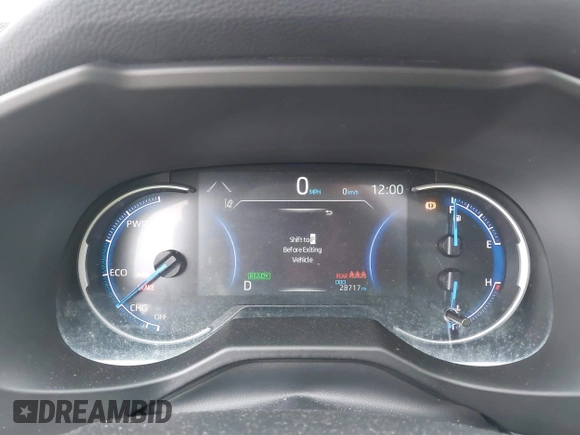 2021 Toyota RAV4 Hybrid XSE with VIN 4T3E6RFV0MU053245, listed as a IAAI auction lot 42426959 with 28,717 mi miles and . Bid and sale history available at DreamBid. Image 7.