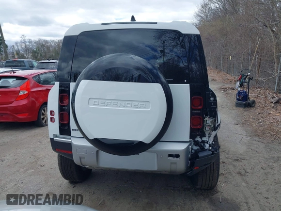 2025 Land Rover Defender S with VIN SALEJ7EX9S2383812, listed as a IAAI auction lot 41941914 with 412 mi miles and . Bid and sale history available at DreamBid. Image 16.