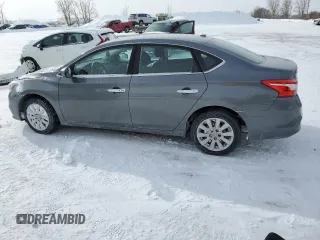 2017 Nissan Sentra S with VIN 3N1AB7AP3HY386307, listed as a Copart auction lot 45394025 with 196,135 mi miles and Salvage Title. Bid and sale history available at carsss.com. Image 2.