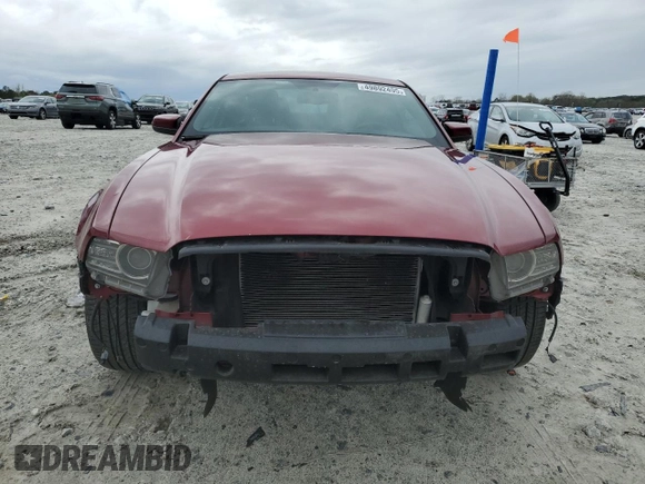 2014 Ford Mustang V6 with VIN 1ZVBP8AM7E5291365, listed as a Copart auction lot 49892495 with 124,365 mi miles and Salvage Title. Bid and sale history available at DreamBid. Image 5.