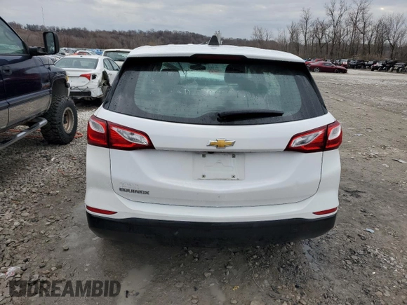 2019 Chevrolet Equinox LS with VIN 3GNAXHEV3KL200242, listed as a Copart auction lot 86065034 with 127,099 mi miles and Salvage Title. Bid and sale history available at carsss.com. Image 6.