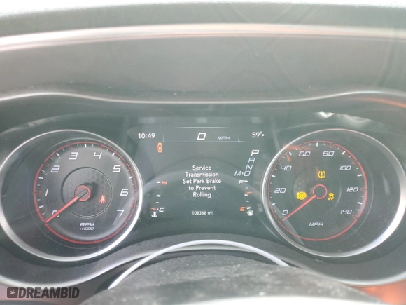 2019 Dodge Charger SXT with VIN 2C3CDXBG2KH657552, listed as a Copart auction lot 49348035 with 108,366 mi miles and Salvage Title. Bid and sale history available at carsss.com. Image 9.