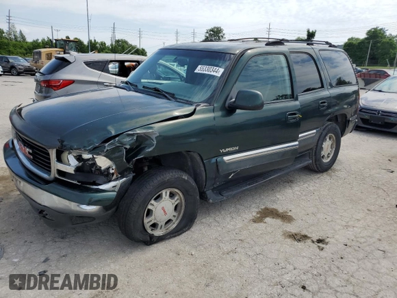 2002 GMC Yukon SLE z VIN 1GKEC13Z22R152796, wystawiony jako Copart lot #55330344 z przebiegiem 337 318 mil mil oraz Szkoda całkowita • Salvage title. Historia ofert i sprzedaży dostępna na DreamBid. Obrazek 1.