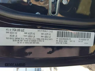 2016 Chrysler 300 Anniversary Edition with VIN 2C3CCAAGXGH261376, listed as a IAAI auction lot 41833894 with 64,489 mi miles and . Bid and sale history available at DreamBid. Image 9.
