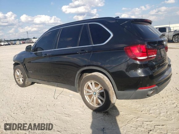 2014 BMW X5 xDrive35d with VIN 5UXKS4C51E0J96487, listed as a Copart auction lot 44034845 with 155,116 mi miles and Salvage Title. Bid and sale history available at carsss.com. Image 2.