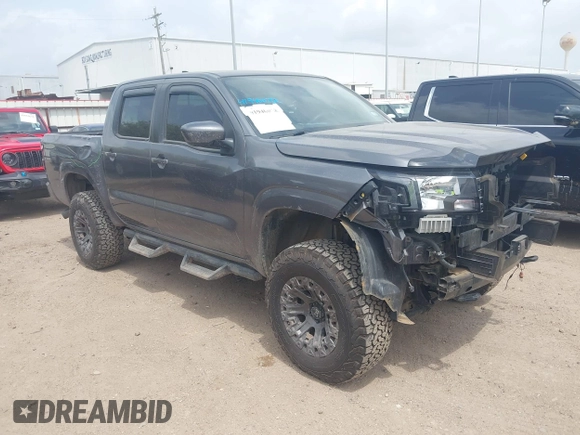 2022 Nissan Frontier SV with VIN 1N6ED1EK4NN650046, listed as a IAAI auction lot 41940072 with 48,967 mi miles and . Bid and sale history available at DreamBid. Image 1.