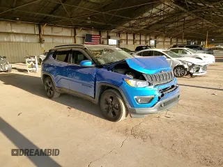 2021 Jeep Compass Altitude with VIN 3C4NJCBB9MT501884, listed as a Copart auction lot 50781865 with 81,841 mi miles and Salvage Title. Bid and sale history available at carsss.com. Image 10.
