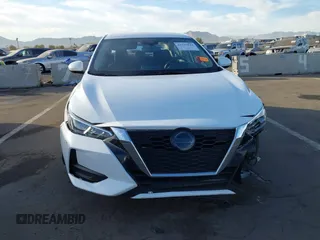 2022 Nissan Sentra S with VIN 3N1AB8BV3NY258907, listed as a IAAI auction lot 41533844 with 25,819 mi miles. Bid and sale history available at carsss.com. Image 12.
