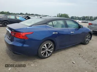 2016 Nissan Maxima SL with VIN 1N4AA6AP2GC392414, listed as a Copart auction lot 60598635 with 105,151 mi miles and Salvage title. Bid and sale history available at DreamBid. Image 3.