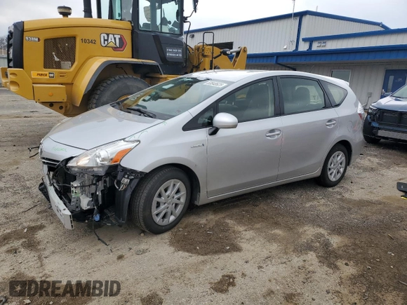 2014 Toyota Prius Two with VIN JTDZN3EU5E3311614, listed as a Copart auction lot 53840625 with 115,111 mi miles and Clean Title. Bid and sale history available at DreamBid. Image 1.