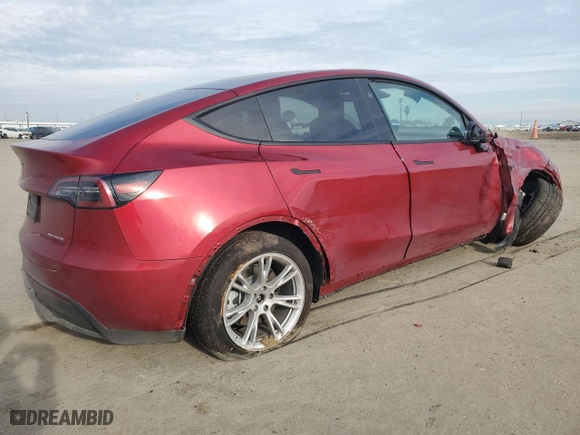 2024 Tesla Model Y Long Range with VIN 7SAYGAEE8RF081789, listed as a Copart auction lot 87361764 with 11,690 mi miles and Salvage Title. Bid and sale history available at carsss.com. Image 3.