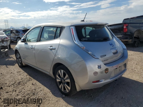 2017 Nissan LEAF SL with VIN 1N4BZ0CP5HC303329, listed as a Copart auction lot 66319194 with 84,142 mi miles and Salvage Title. Bid and sale history available at carsss.com. Image 2.