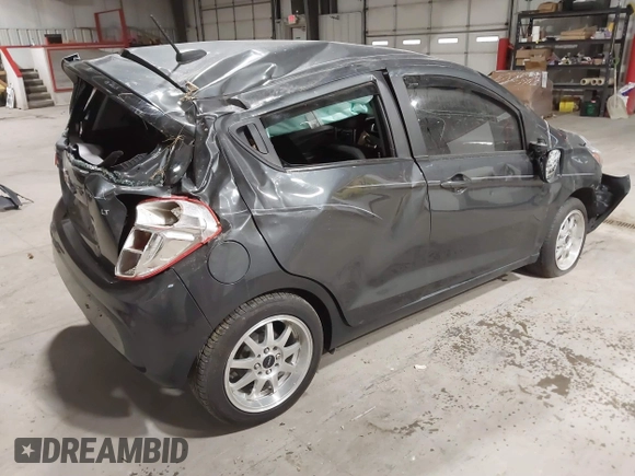 2022 Chevrolet Spark 1LT with VIN KL8CD6SA3NC027928, listed as a IAAI auction lot 41101896 with 59,450 mi miles. Bid and sale history available at carsss.com. Image 4.