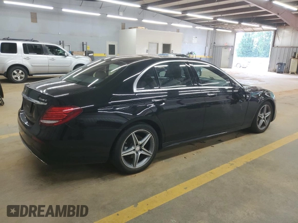 2017 Mercedes-Benz E 300 Luxury with VIN WDDZF4KB5HA054823, listed as a Copart auction lot 63022395 with 60,890 mi miles and Salvage title. Bid and sale history available at DreamBid. Image 3.