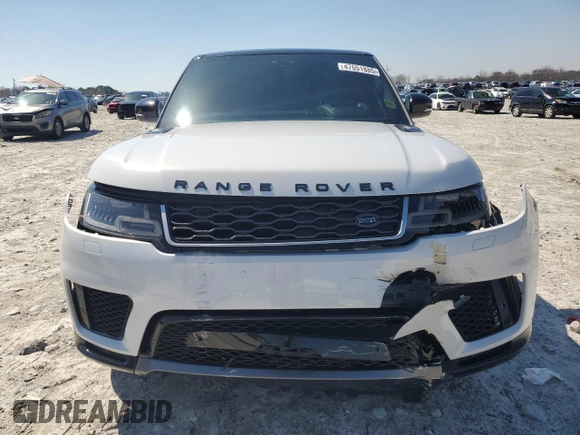 2020 Land Rover Range Rover Sport with VIN SALWR2RY2LA893381, listed as a Copart auction lot 47551885 with 63,252 mi miles and Salvage Title. Bid and sale history available at DreamBid. Image 5.