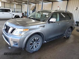 2018 Nissan Armada SL with VIN JN8AY2NC4J9557149, listed as a Copart auction lot 55099255 with 85,916 mi miles and Clean Title. Bid and sale history available at carsss.com. Image 1.