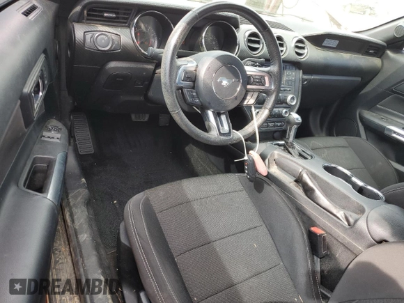 2017 Ford Mustang V6 with VIN 1FA6P8AM0H5224489, listed as a Copart auction lot 52685475 with 132,761 mi miles and Salvage Title. Bid and sale history available at carsss.com. Image 8.