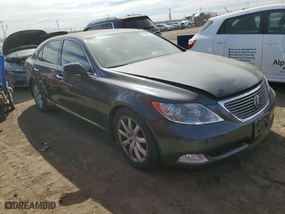 2007 Lexus LS 460 LWB with VIN JTHGL46F475005142, listed as a Copart auction lot 66244084 with NaN miles and Clean Title. Bid and sale history available at carsss.com. Image 4.