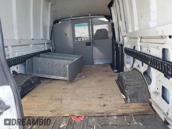 2008 Ford Econoline Cargo Commercial with VIN 1FTNS24L98DA34684, listed as a Copart auction lot 46922115 with 90,471 mi miles and Salvage Title. Bid and sale history available at DreamBid. Image 11.