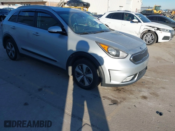 2018 Kia Niro EX with VIN KNDCC3LC1J5121507, listed as a IAAI auction lot 41288803 with 85,444 mi miles. Bid and sale history available at carsss.com. Image 1.