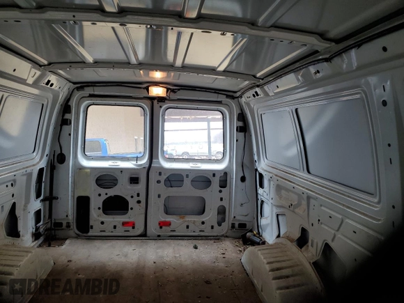 2011 Ford Econoline Cargo Commercial with VIN 1FTSE3EL1BDA35379, listed as a Copart auction lot 45563215 with 155,583 mi miles and Salvage Title. Bid and sale history available at carsss.com. Image 10.