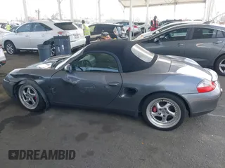 2001 Porsche Boxster S with VIN WP0CB29801U664241, listed as a IAAI auction lot 42046532 with 99,850 mi miles. Bid and sale history available at carsss.com. Image 14.