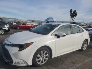 2020 Toyota Corolla LE with VIN 5YFEPRAE6LP023101, listed as a Copart auction lot 80712564 with 151,795 mi miles and Salvage Title. Bid and sale history available at carsss.com. Image 1.
